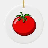 Cartoon Tomato Ornament (Hinten)