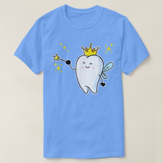 Cartoon Tooth Fairy T-Shirt (Design vorne)