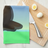 Cartoon Toucan Handtuch (Viertel Falte)