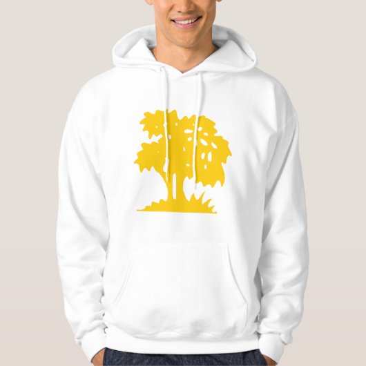 Cartoon Tree - Amber Hoodie (Vorderseite)