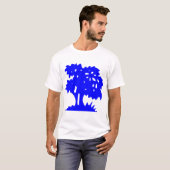Cartoon Tree - Blue T-Shirt (Vorne ganz)