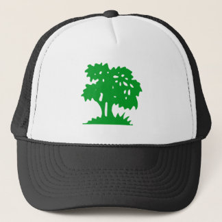 Cartoon Tree - Grasgrün Truckerkappe