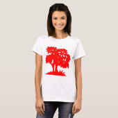 Cartoon Tree - Red T-Shirt (Vorne ganz)