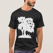 Cartoon Tree - White T-Shirt (Vorderseite)