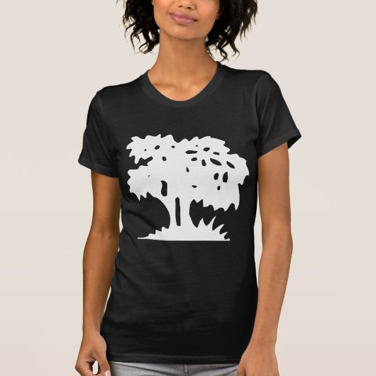 Cartoon Tree - White T-Shirt (Vorderseite)