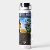 Cartoon Trinkflasche (Rückseite)