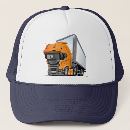 Cartoon Truckerkappe (Vorderseite)