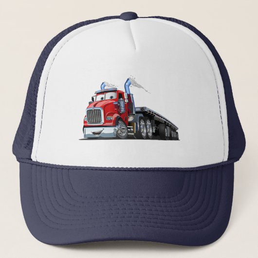 Cartoon Truckerkappe (Vorderseite)