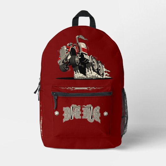 Cartoon truxk bedruckter rucksack (Vorderseite)