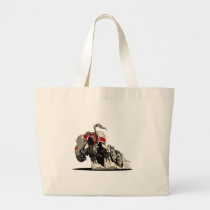 Cartoon truxk jumbo stoffbeutel