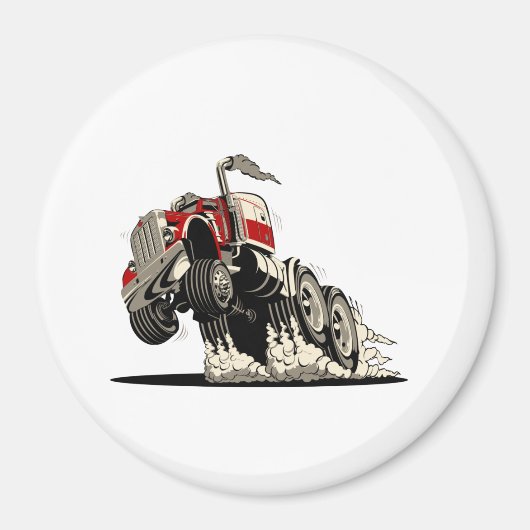 Cartoon truxk magnet (Vorne)