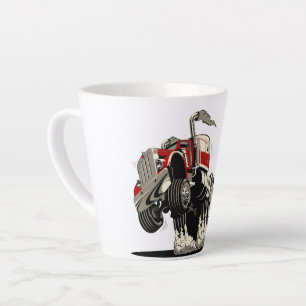 Cartoon truxk milchtasse