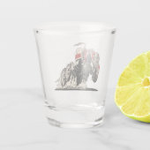 Cartoon truxk schnapsglas (Rückseite)