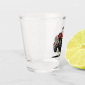 Cartoon truxk schnapsglas (Links)