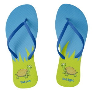 Cartoon Turtle Badesandalen