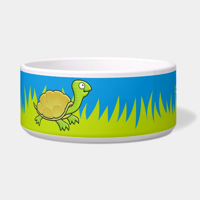 Cartoon Turtle Bowl Napf (Links)
