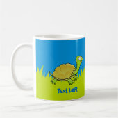 Cartoon Turtle Coffee Tasse (Links)