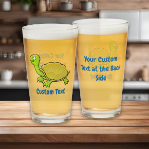 Cartoon Turtle Glas