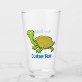 Cartoon Turtle Glas (Vorderseite)