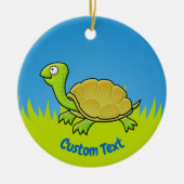 Cartoon Turtle Keramik Ornament (Vorne)