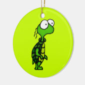 Cartoon Turtle Keramikornament (Links)