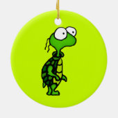 Cartoon Turtle Keramikornament (Hinten)