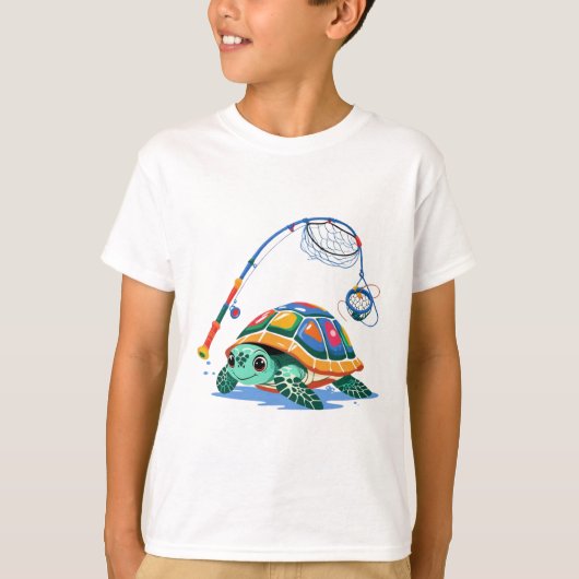  Cartoon Turtle Kids Tee (Vorderseite)