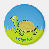 Cartoon Turtle Magnet (Vorne)
