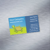 Cartoon Turtle Magnetische Visitenkarte (Beispiel)