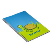 Cartoon Turtle Notebook Notizblock (Rechte Seite)