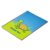 Cartoon Turtle Notebook Notizblock (Linke Seite)