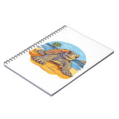 Cartoon Turtle Notizblock (Linke Seite)