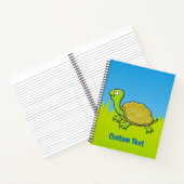 Cartoon Turtle Notizbuch (Innenseite)