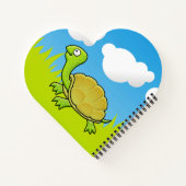 Cartoon Turtle Notizbuch (Rückseite)