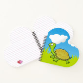 Cartoon Turtle Notizbuch (Innenseite)