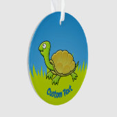 Cartoon Turtle Ornament (Vorderseite)