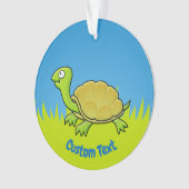 Cartoon Turtle Ornament (Vorderseite)