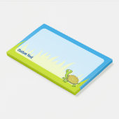 Cartoon Turtle Post-it Klebezettel (angewinkelt)