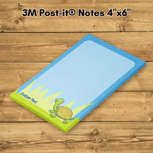 Cartoon Turtle Post-it Klebezettel