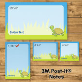 Cartoon Turtle Post-it Klebezettel