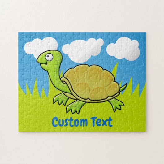 Cartoon Turtle Puzzle (Horizontal)