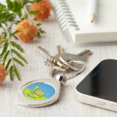 Cartoon Turtle Schlüsselanhänger (Seite)