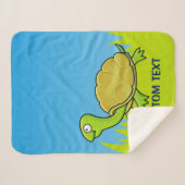 Cartoon Turtle Sherpadecke (Vorderseite (Horizontal))