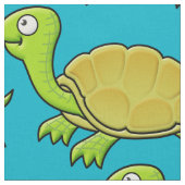 Cartoon Turtle Stoff (Nahaufnahme)