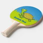 Cartoon Turtle Tischtennis Schläger (Vorderseite)