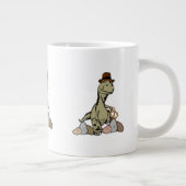 Cartoon Tyrannosaurus Dinosaurier Explorer Jumbo-Tasse (Rechts)