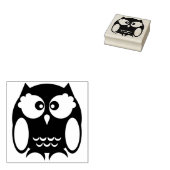 Cartoon Uhu Art Briefmarke Gummistempel (Stempel)