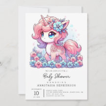 Cartoon Unicorn Kinderdusche