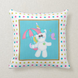 Cartoon Unicorn Kinderkissen Kissen