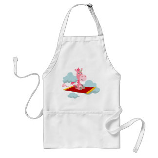Cartoon Unicorns magische Teppichfahrten Schürze
